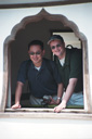 Larry and Gerry at Ginkakuji Temple
