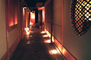 Alley in Kyoto's Pontocho district