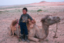 Boy and camel