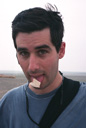 Jan tasting dinosaur bone